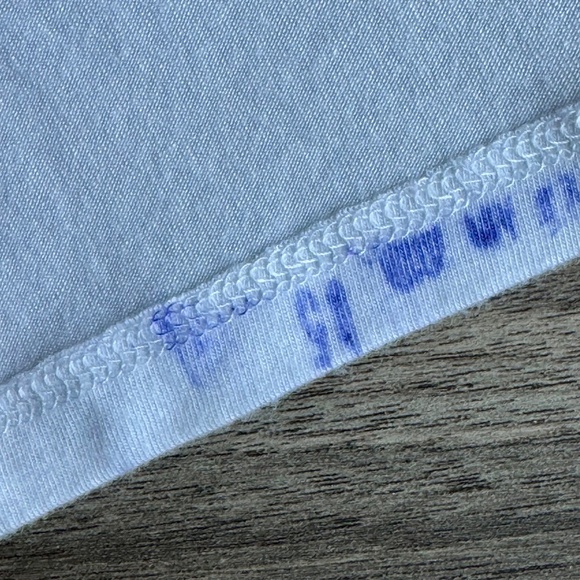 Express White One-Shoulder Golden Ring Detail Top Size M - Picture 7 of 10